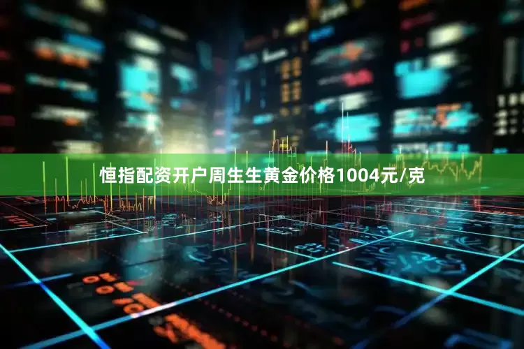 恒指配资开户周生生黄金价格1004元/克