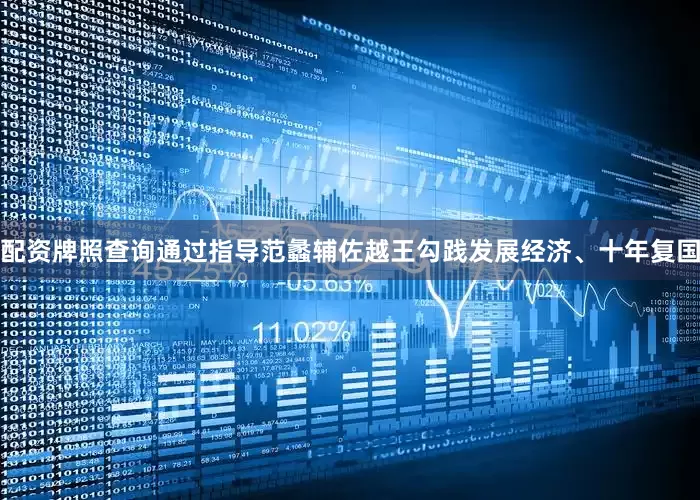 配资牌照查询通过指导范蠡辅佐越王勾践发展经济、十年复国